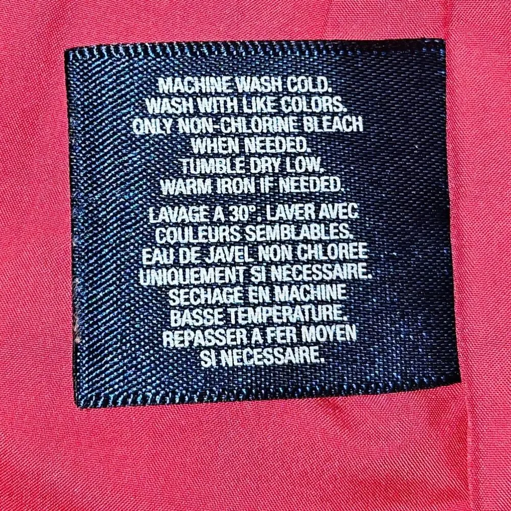 RALPH LAUREN QUILTED JACKET – GIRLS 4T – BRIGHT PINK – DOUBLE‑BREASTED